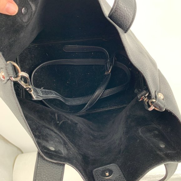 JUSTFAB Womens Black Lightweight Tote Bag - Picture 7 of 7